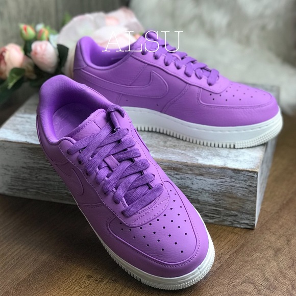 NikeLab Air Force 1 Low Purple Stardust W AUTHENT - Picture 3 of 8